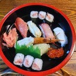 ひかり寿司 - 料理写真:上ランチ　1800円