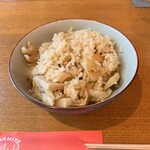 麦　kamiuma　ASAHIYA - たけのこご飯 300円