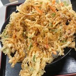 Sobadokoro Sarashina - かき揚げ丼