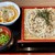 得得 - 料理写真:ざる蕎麦とミニ親子丼