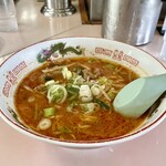 黄金 - 料理写真:激辛ラーメン