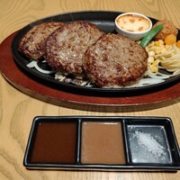 510 STEAK HOUSE - ハンバーグステーキ(1480)のトリプル(1200)