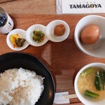 たまご専門店 TAMAGOYA常総レストラン - たまごかけごはんセット750円