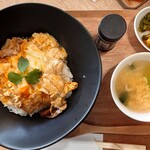 たまご専門店 TAMAGOYA常総レストラン - 奥久慈軍鶏の親子丼1,550円