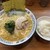 横浜豚骨醤油ラーメンYOLO - 料理写真:ラーメン 大盛、ライス