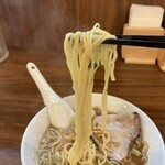 つけめんTETSU - 中細ストレート麺