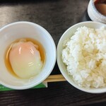 料理旅館 ひさだ - 湯せん玉子とごはん