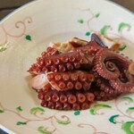料理旅館 ひさだ - 昨日残したゆでタコ