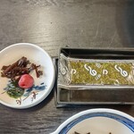 料理旅館 ひさだ - 海苔と梅干、岩のり、伽羅蕗