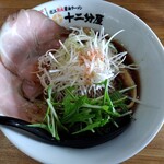 近江熟成醤油ラーメン 十二分屋 - 近江ブラック