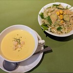河童亭MASAYUKI - サラダとスープ