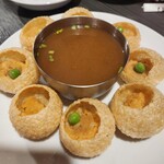 ネパール民族料理 アーガン - ネパールのおやつパニプリ