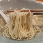 らぁ麺 飯田商店 - 絹の様な麺