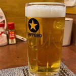 居酒屋 ふれんど - 晩酌セットの生ビール