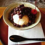 すだち - アイスクリームぜんざい