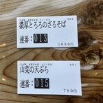 旬菜・じねんじょ市場　とろろ庵 - チケット