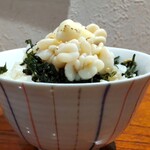灼味噌らーめん 八堂八 - 限定飯 600円、鱈白子のエシレバター醤油炙りごはん