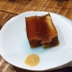 浅草 ひら山 - 穴子の煮こごり