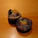 Sushi Hashimoto - 〆鯖の巻物