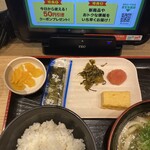 資さんうどん - おかずが一品増えたようには見えます