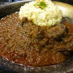 Mikazuki Curry SAMURAI.原点 - 赤ワイン仕立てラムカレーのアップ