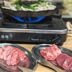大衆ジンギスカン酒場 東京ラムストーリー - 俺専用コンロと肉にテンション↑↑↑♡