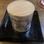 PANNACOTTA - 炙りカツオの瞬間燻製