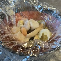 鉄板焼 MACACA - 黒トリュフ香る海鮮TSUTSUMI焼き