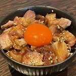 中華蕎麦 柳 - 肉めし