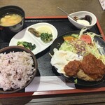 ドンキー - 料理写真:◆ 日替わりランチ ¥900-
 「トマトソースハンバーグ」