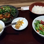蘭亭 - 酢豚定食税込１１５０円