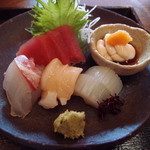 Mizuki - 本日のお造り
                        鮪、鯛、帆立、烏賊、鱈白子
