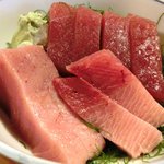 大衆割烹 三州屋 - <'14/02/24撮影>刺身定食 980円 のお刺身