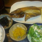 Sakahogara Ten Kawaramachigojouten - ホッケ一夜干定食