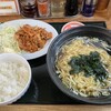 まるい - 豚バラキムチ炒めセット　　　1,000円