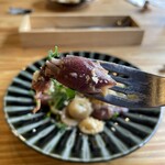 Dietro i tempi - 手入れされたホタルイカ