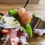 Dietro i tempi - 海老と豆とプチプチ