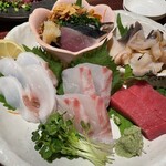 川反 日なた - 大将目利き刺身5点盛り