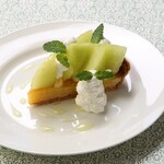 Muskmelon tart