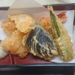 おそば 松月 - クリスピーな衣