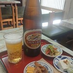 おそば 松月 - 大瓶 オマケがいろいろ