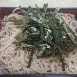 おそば 松月 - ちゃんとした海苔たっぷり