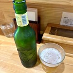中華そば 一清 - ハートランドビール小瓶 500円