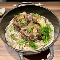 焼肉ホルモン 新井屋 にかい - テールご飯