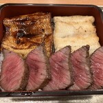 うなぎ 海雲 - 国産うなぎの蒲焼、白焼、宮崎牛のステーキあいもり重