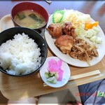 上熊井農産物直売所 - ミックス定食