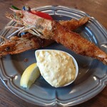 Cafe＆Dining HANAむこう - 大人の海老フライ〜自家製タルタルソース〜