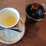 kafeandodaininguhanamukou - 国産柚子茶 アイスコーヒー
