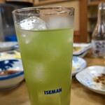 一月家 - 緑茶割り