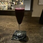 Bar ODIN - フルーツカクテル(カシス)